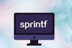 sprintf